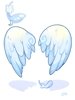 Mini Asas de Anjo
