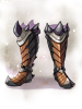 Sapatos de Escama de Dragão