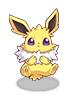 Boneco de Jolteon